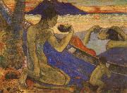 Paul Gauguin The Dug-Out oil painting artist